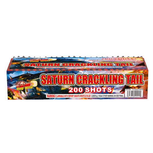 Crackling Saturn Missiles - 200 Shot